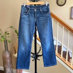 Lucky Brand Button Fly Easy Rider Dungarees Size 6 / 28